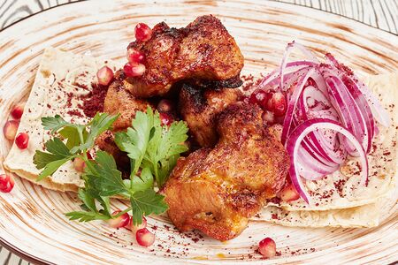 Шашлык из мякоти телятины