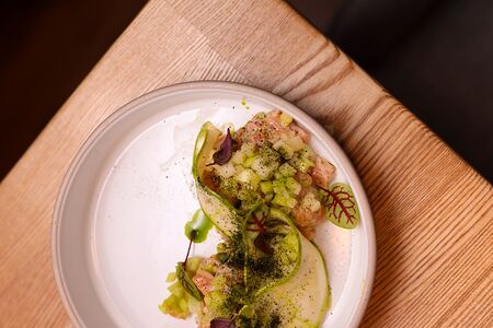 Тартар из лосося