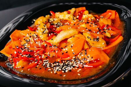 Курица в кисло-сладком соусе