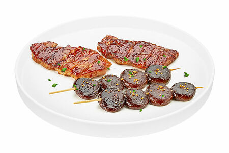 Курица терияки с шиитаке