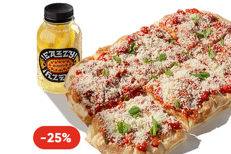 Напиток и пицца