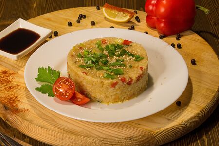 Рис с овощами