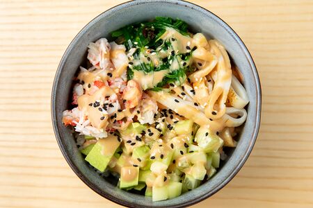 Поке с крабом