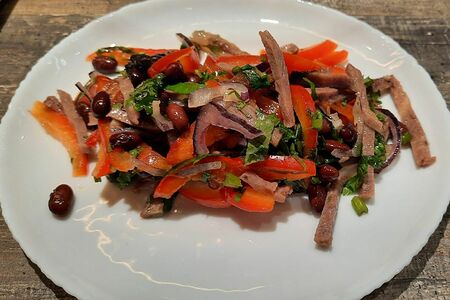 Салат Барселона с говядиной