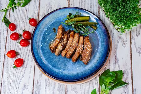 Ребра свиные глазированные