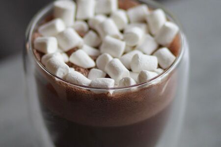 Какао на банановом молоке