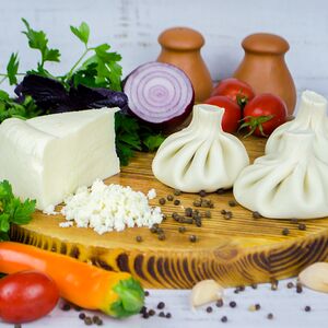 Хинкали с сыром