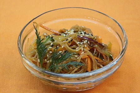 Фунчоза с овощами