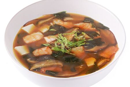 Мисо суп с креветкой