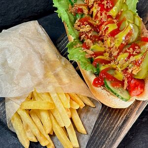 Комбо Хот-дог и фри