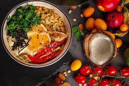 Доширак с курицей