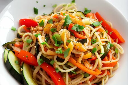 Удон со свининой