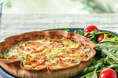 Киш с брокколи