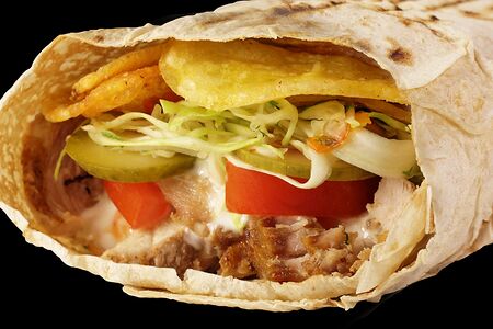 Шаурма с беконом