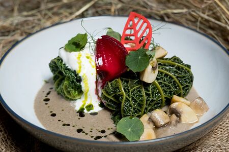 Голубцы из савойской капусты