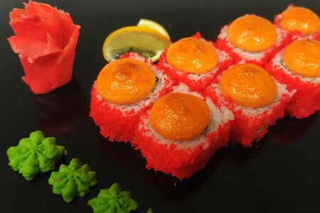 Запеченный с тунцом острый