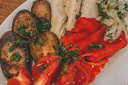 Овощи на мангале