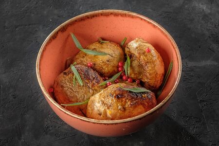 Грибы на мангале