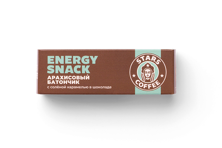 Арахисовый батончик с соленой карамелью в шоколаде