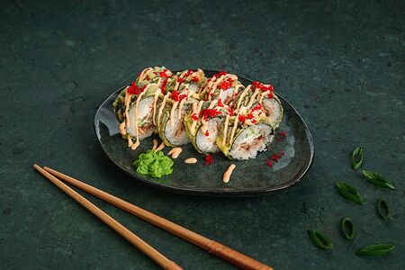 Ролл горячий сяке фурай