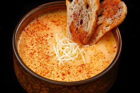 Сырный крем-суп