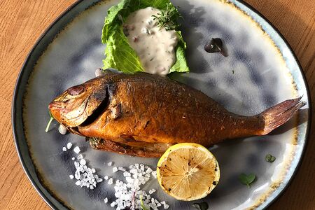 Дорадо на гриле