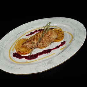 Курица с апельсинами