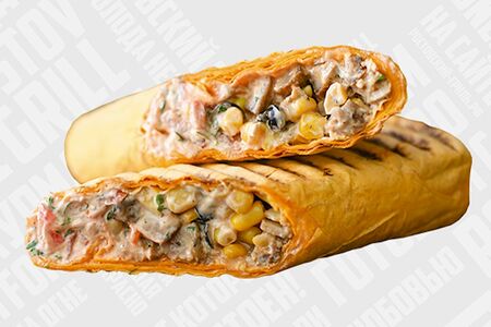 Фахитос в сырном лаваше со свин. (большой)