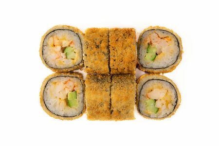 Горячий ролл Эби темпура