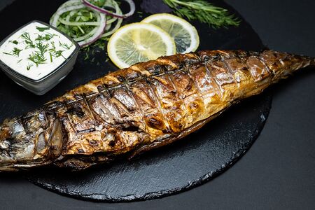 Скумбрия на углях
