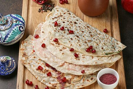 Кутаб с зеленью