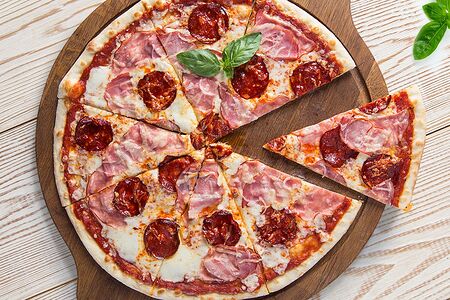 Пицца Сальсичча барбекю