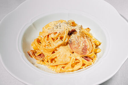 Тальятелле Карбонара с гуанчале