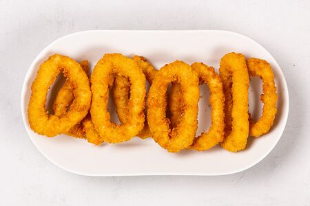 Кольца кальмара в хрустящей панировке