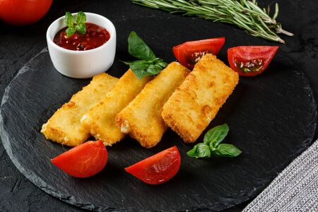 Жареный сулугуни