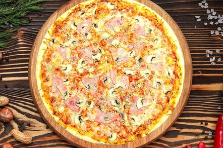 Ветчина и грибы 