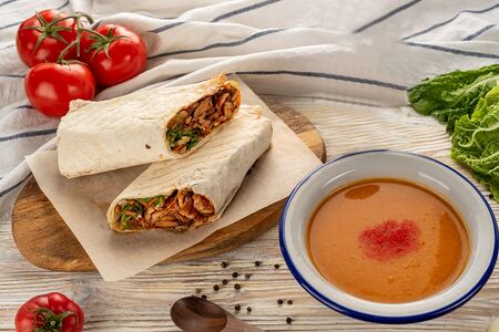 Комбо Донер говяжий в лаваше