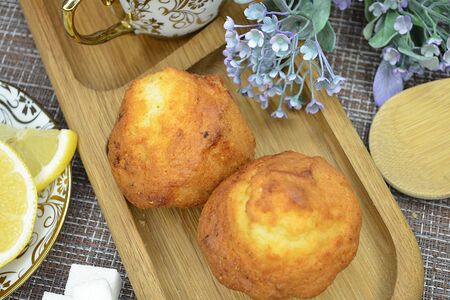 Кекс творожный