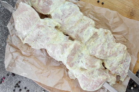 Куриное филе маринованное