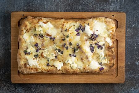 Римская пицца 6 сыров