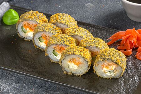 Темпура Сяке Филадельфия (с лососем)