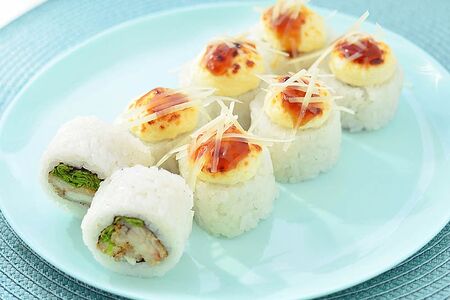 Запечённый с окунем Big