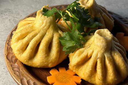 Хинкали жареные