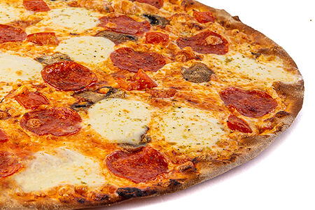 Пицца Итaльянская с моцареллой и пепперони