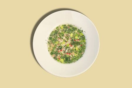 Окрошка на минералке