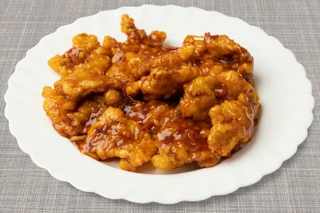 Свинина в кисло-сладком соусе гобаджоу