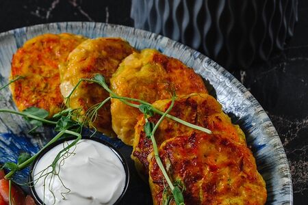 Оладьи из цукини