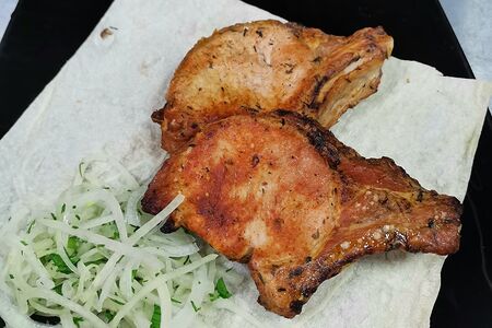 Шашлык из cвинoй корейки