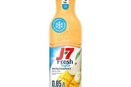 J7 Fresh Taste Сок мультифрукт с мякотью пл/б