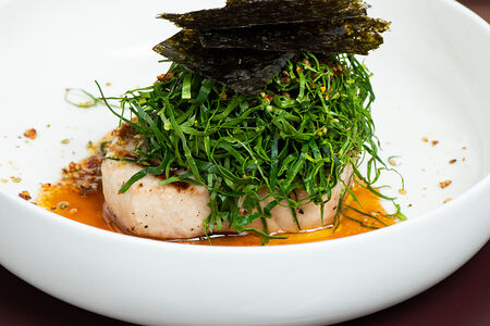 Тунец на гриле